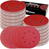 140 Stück Exzenter Schleifpapier 125mm Klett...